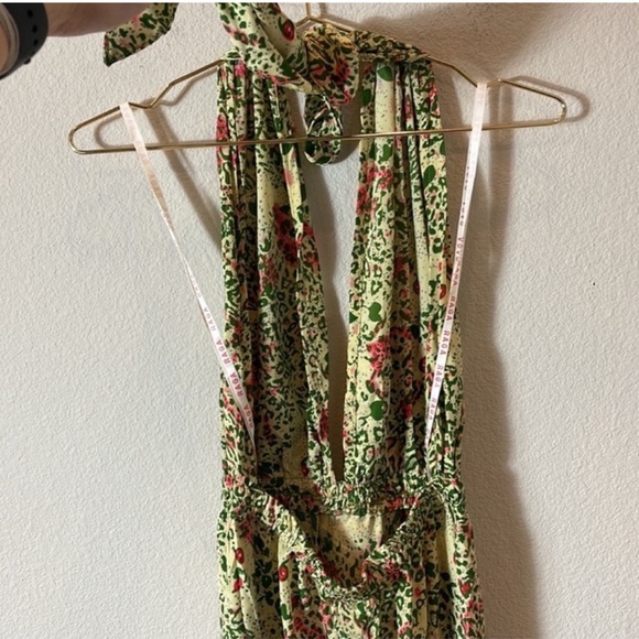 NWT RAGA Kochi Open Back Halter Maxi Dress Size Size X-Small - Picture 6 of 9